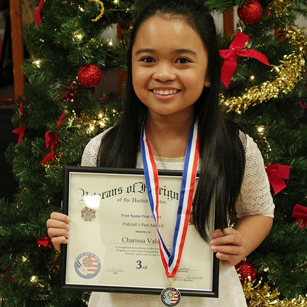 3rd Place / 6th grade - Charisse Vales